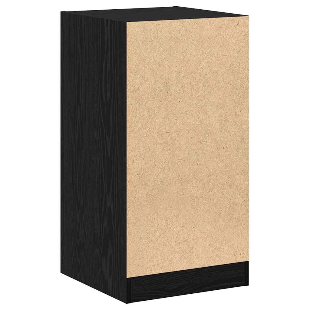 Apothecary Cabinet Black oak 40 x 41 x 77.5 cm Engineered wood