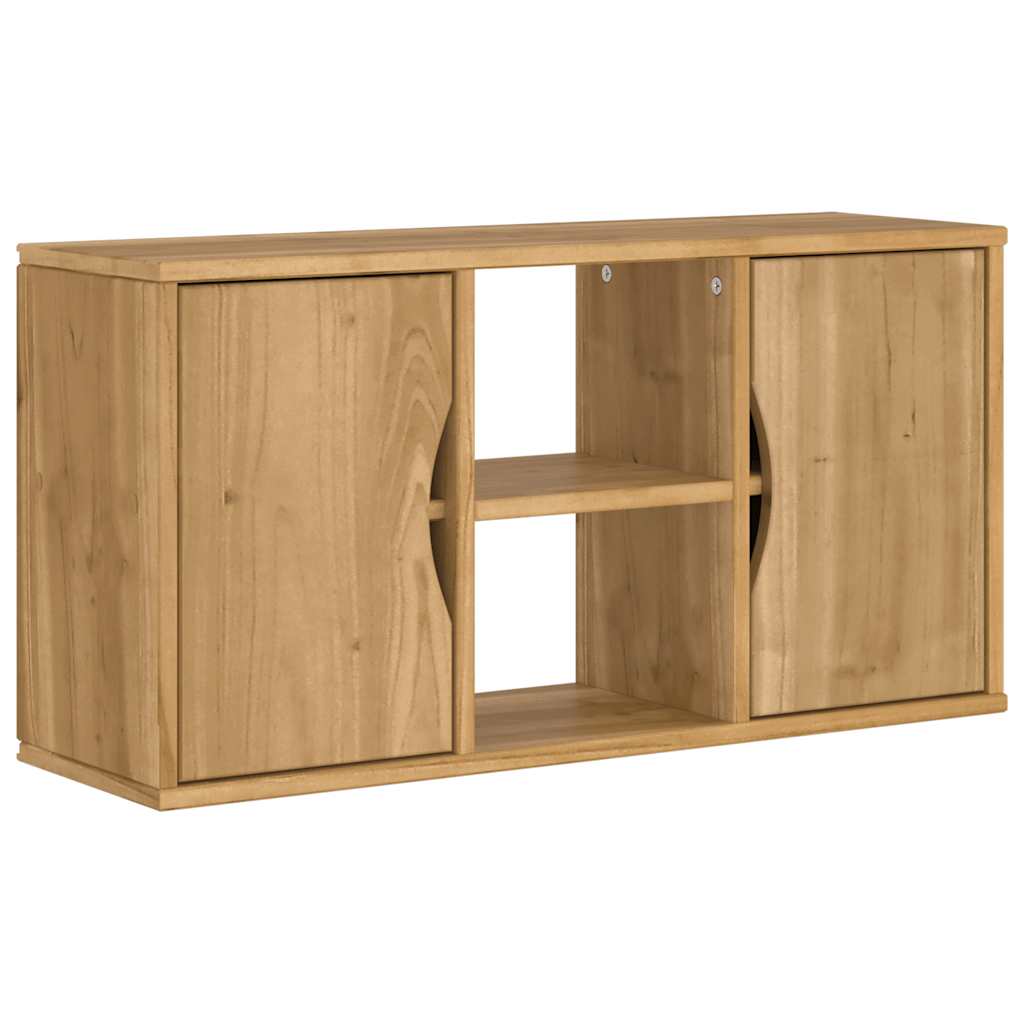 4 Piece TV Units with Storage ODDA Solid Wood Pine