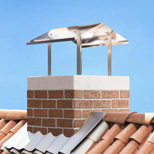 Chimney Hood Silver 50 x 60 x 37 cm Stainless Steel