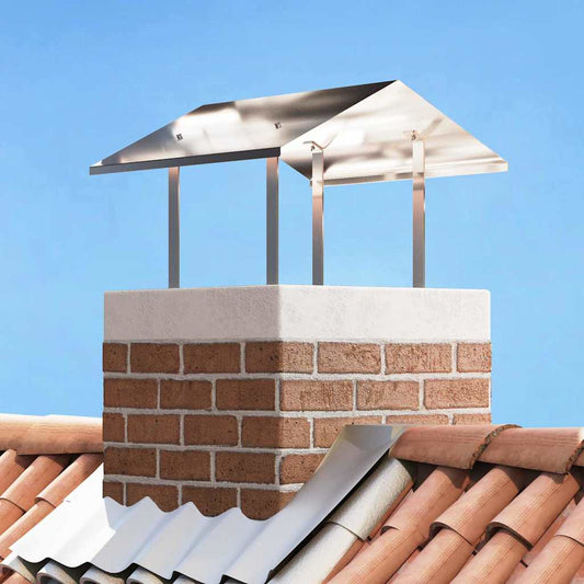 Chimney Hood Silver 60 x 60 x 38 cm Stainless Steel