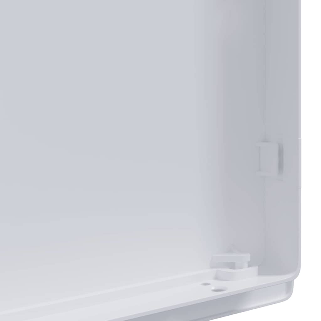 Access Panels 2 pcs White 23 x 15 x 2 cm ABS Plastic