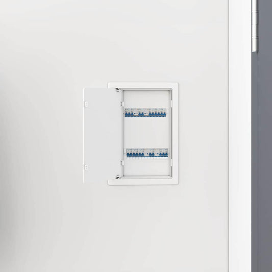 Access Panels 2 pcs White 23 x 15 x 2 cm ABS Plastic