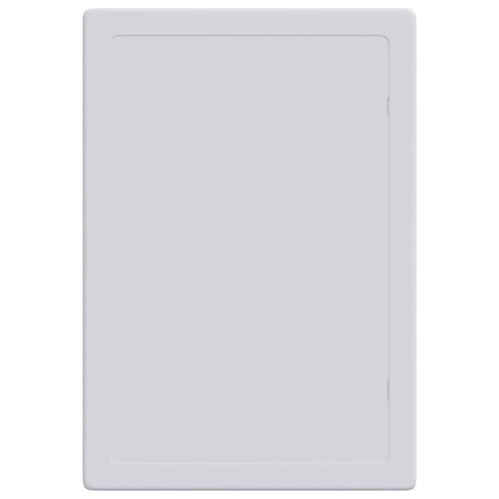 Access Panels 2 pcs White 23 x 15 x 2 cm ABS Plastic