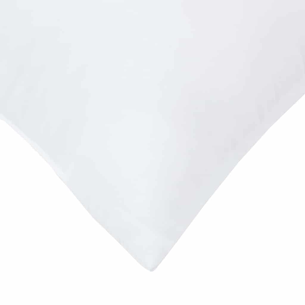 All-season Duvet 2 pcs White 135 x 220 cm Microfibre