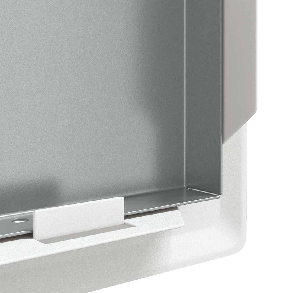 Access Panel 2 pcs White 20 x 20 cm Steel