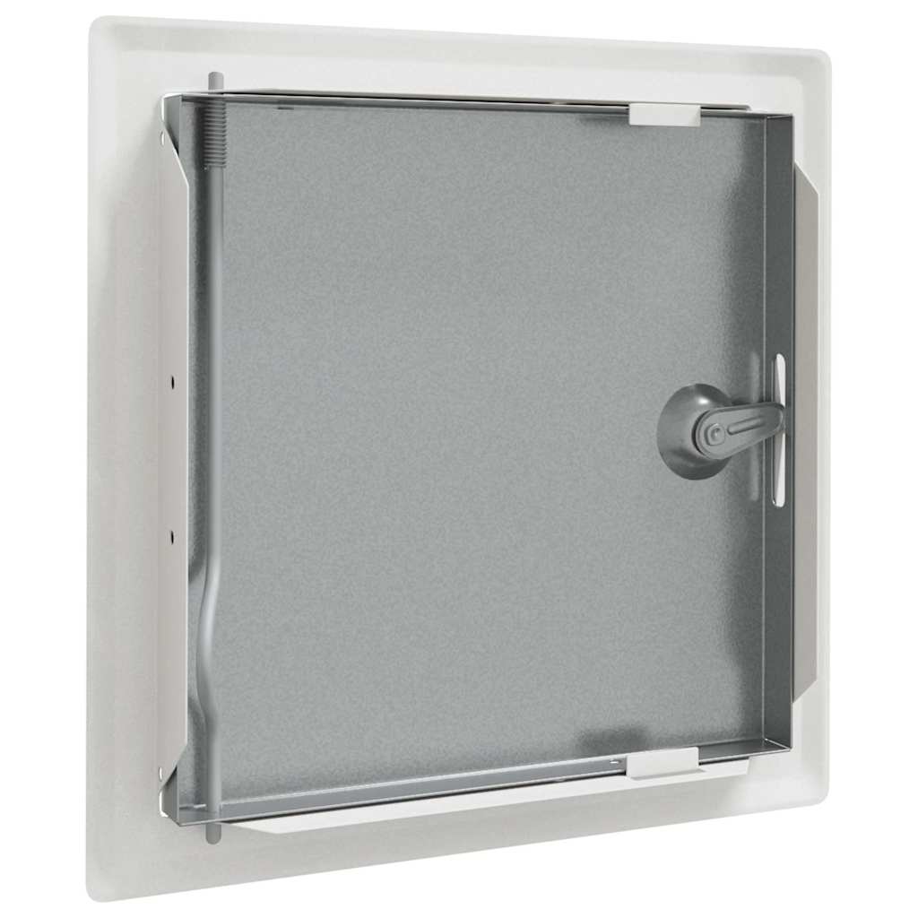 Access Panel 2 pcs White 20 x 20 cm Steel