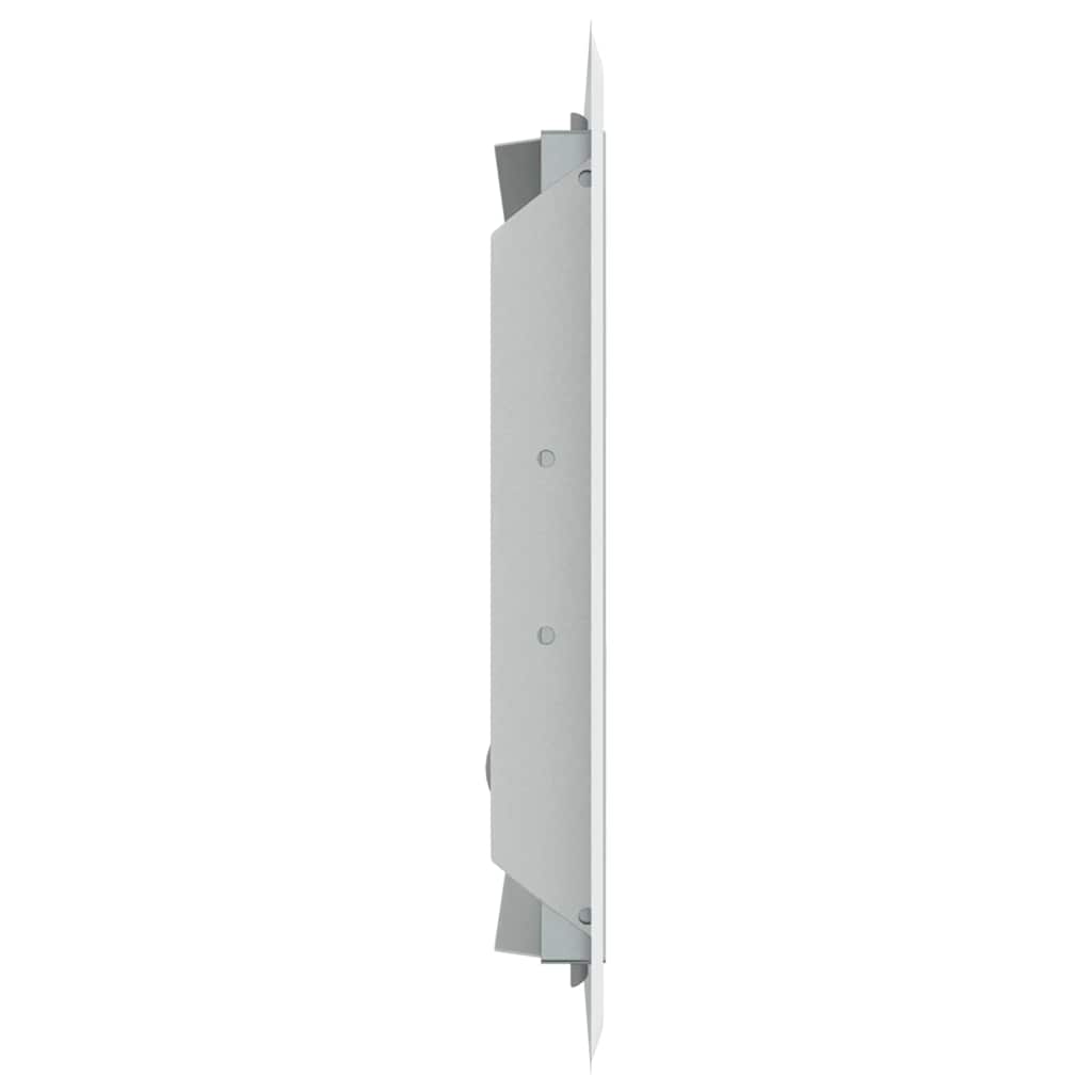 Access Panel 2 pcs White 20 x 20 cm Steel