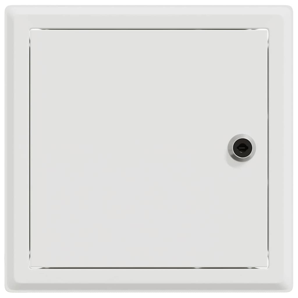 Access Panel 2 pcs White 20 x 20 cm Steel