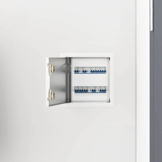 Access Panel Manual 2 pcs White 20 x 20 cm Steel