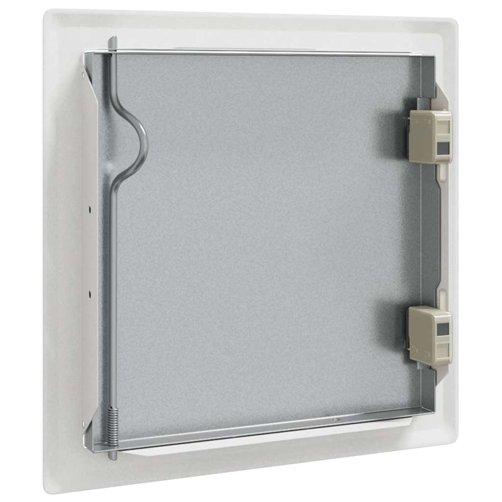 Access Panel Manual 2 pcs White 20 x 20 cm Steel