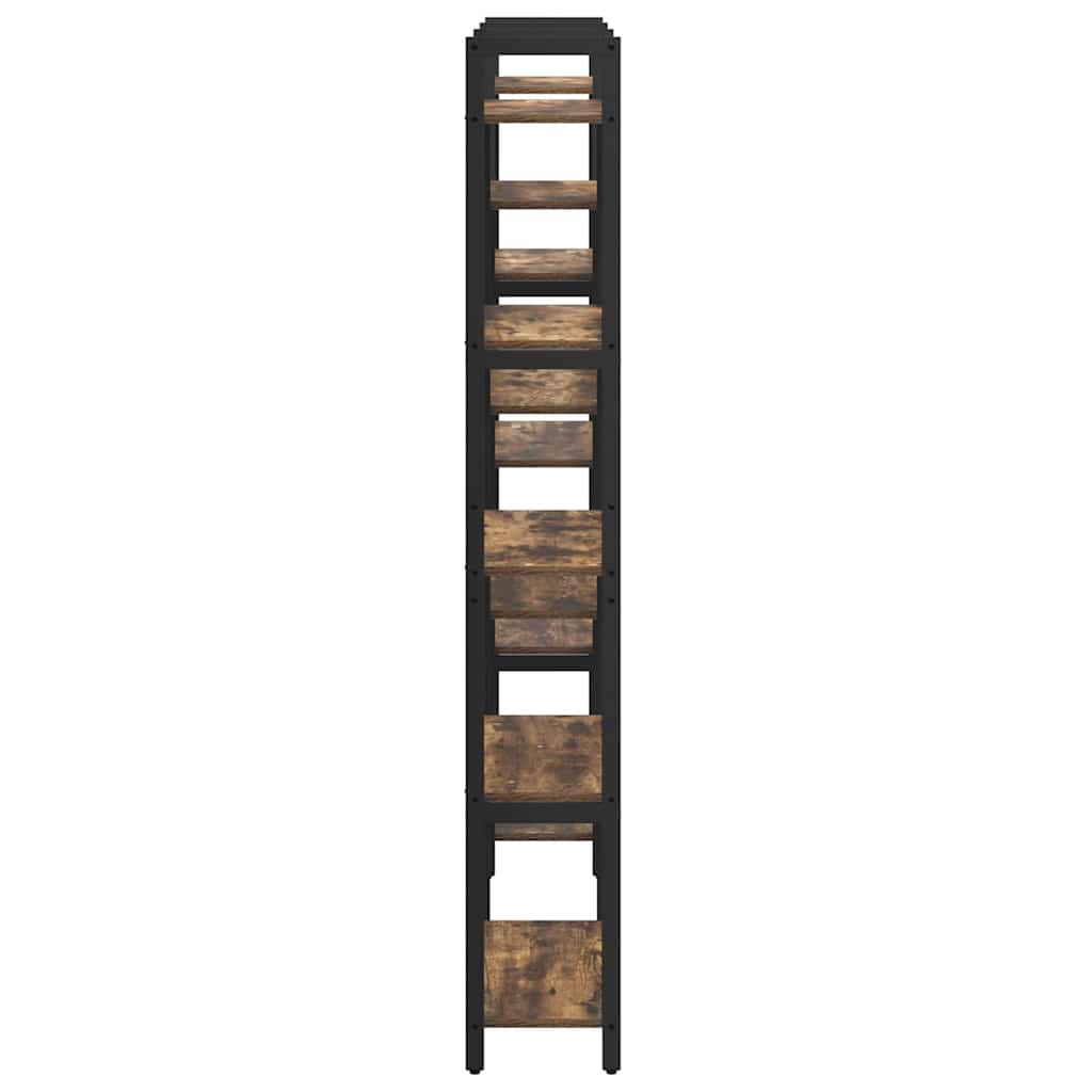 Bookshelf Smoked oak 156 x 25 x 167.5 cm Engineered wood