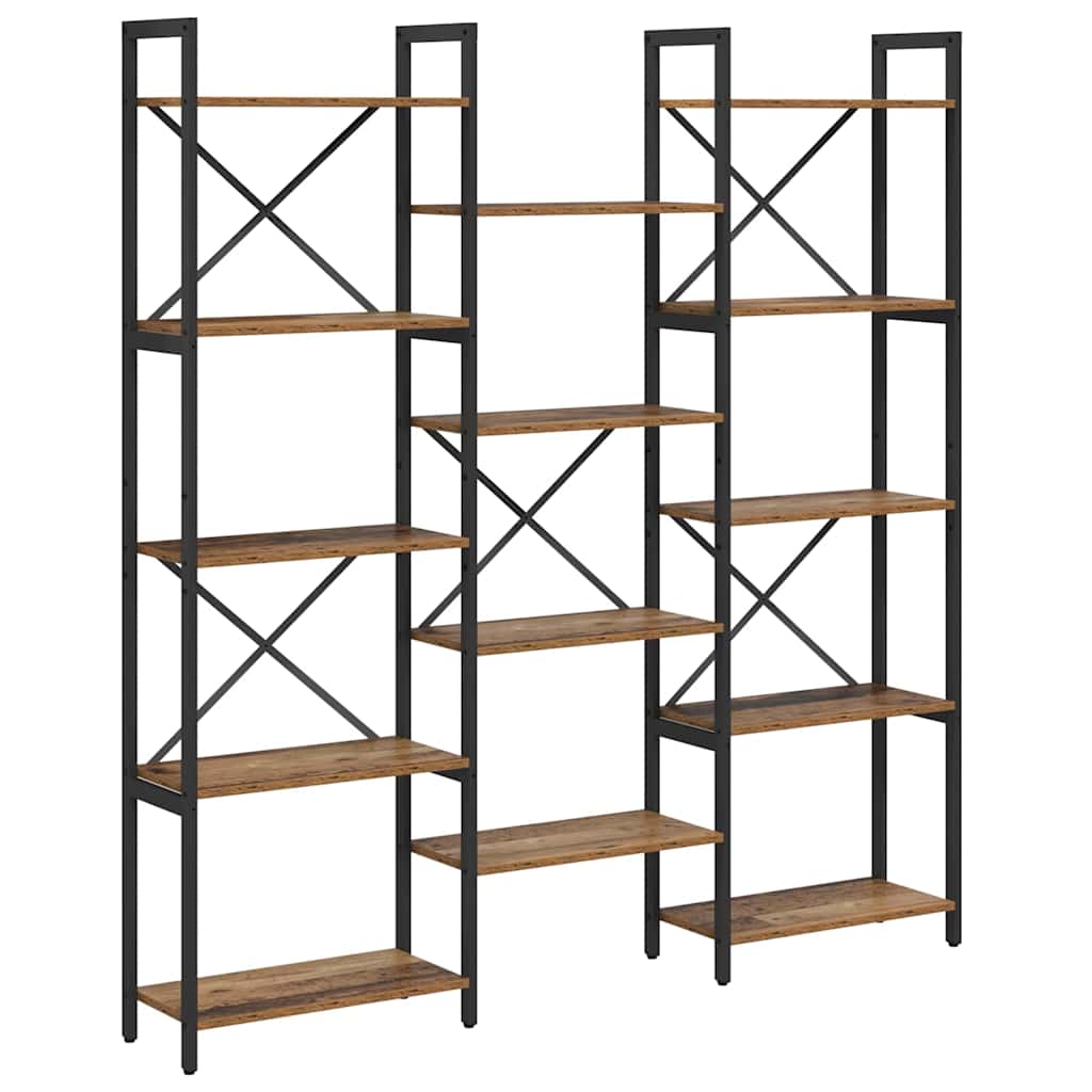 Bookshelf Old wood 156 x 25 x 167.5 cm Engineered wood