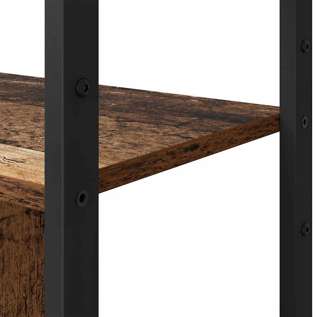 Bookshelf Old wood 80 x 30 x 155.5 cm Engineered wood