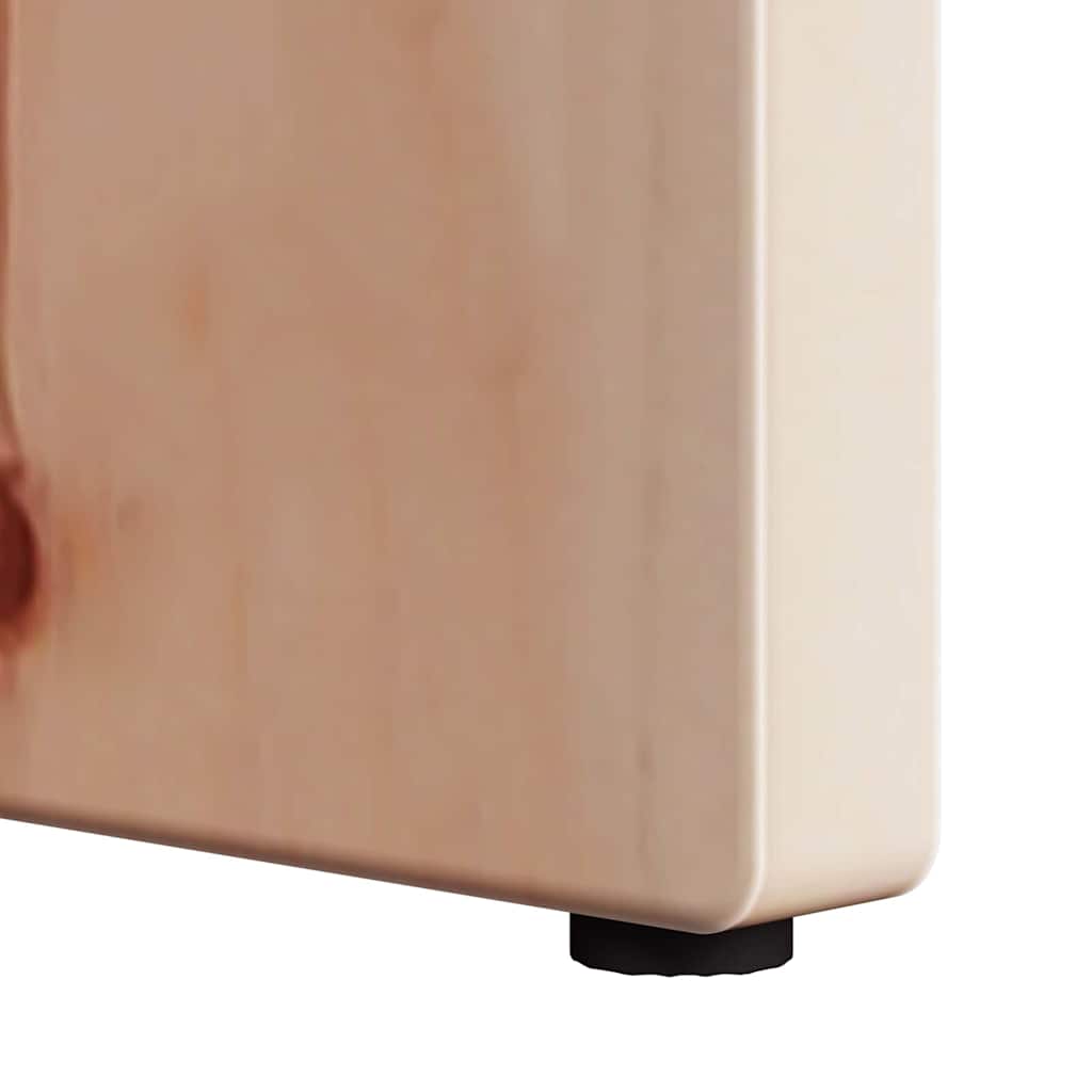 Coffee Table Natural 80 x 50 x 31 cm Solid pine wood