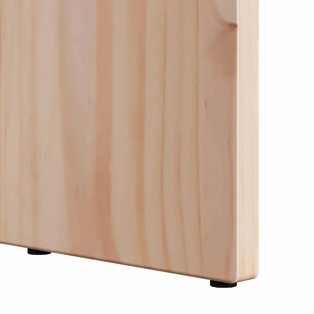 Coffee Table Natural 50 x 50 x 35 cm Solid pine wood