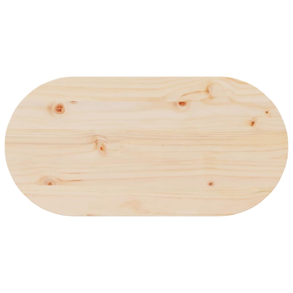 Coffee Table Natural 80 x 39.5 x 35 cm Solid Pine wood
