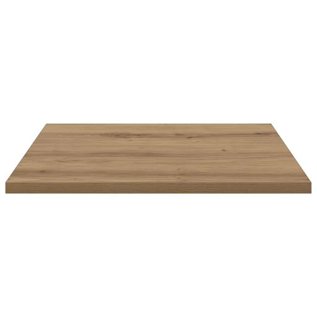 Bookshelf Board 4 pcs Brown 40 x 40 x 1.5 cm Engineered wood