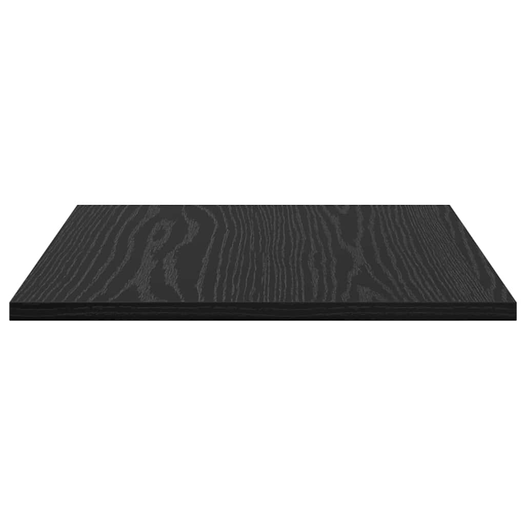 Bookshelf Board 4 pcs Black 40 x 40 x 1.5 cm Engineered wood