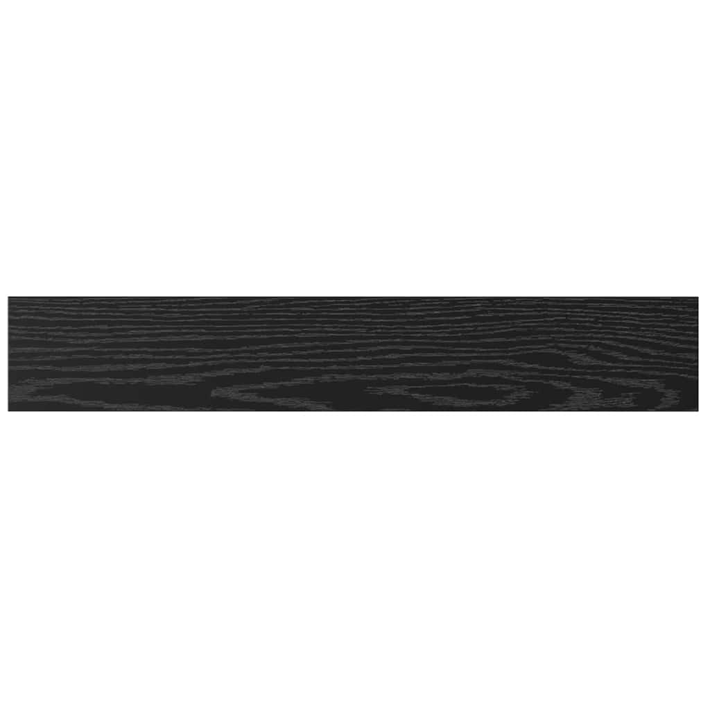 Bookshelf Board 4 pcs Black 60 x 10 x 1.5 cm Engineered wood