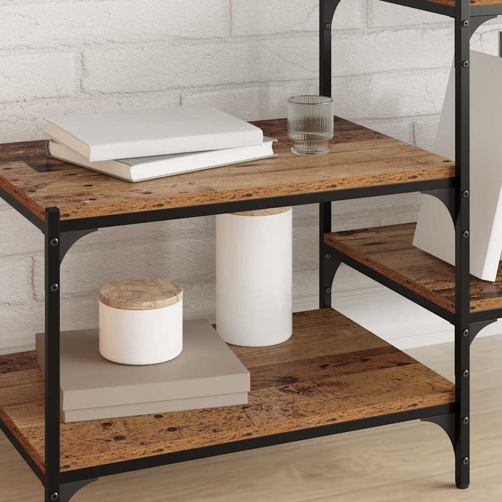 Bookshelf Board 4 pcs Brown 60 x 40 x 1.5 cm Engineered wood