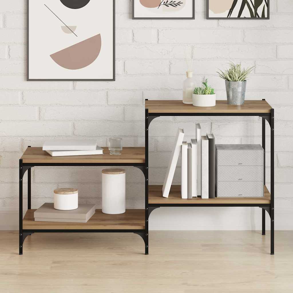 Bookshelf Board 4 pcs Brown 60 x 40 x 1.5 cm Engineered wood