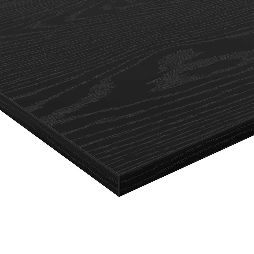 Bookshelf Board 4 pcs Black 60 x 40 x 1.5 cm Engineered wood