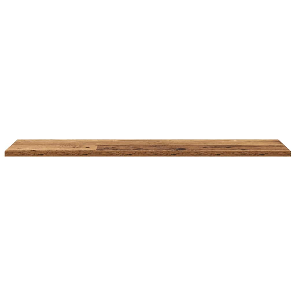 Bookshelf Board 4 pcs Brown 80 x 20 x 1.5 cm Engineered wood