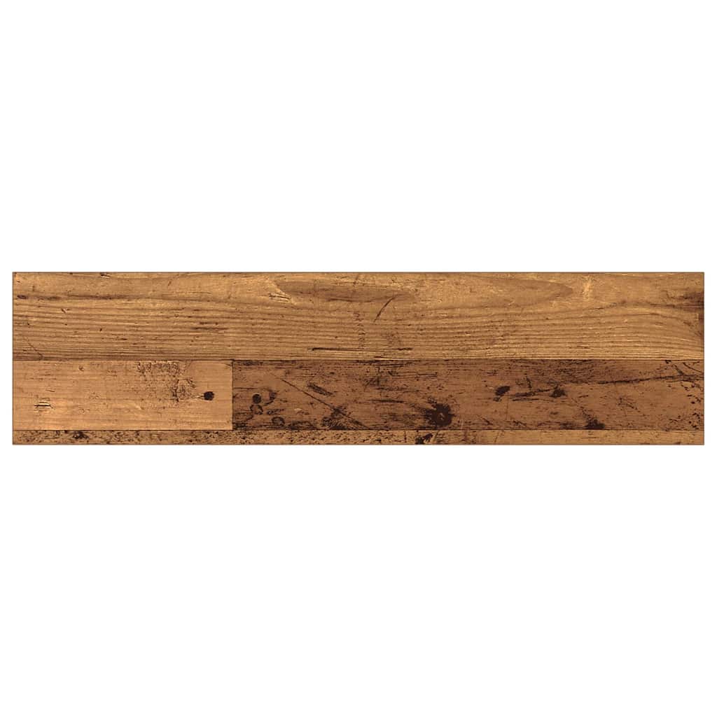 Bookshelf Board 4 pcs Brown 80 x 20 x 1.5 cm Engineered wood