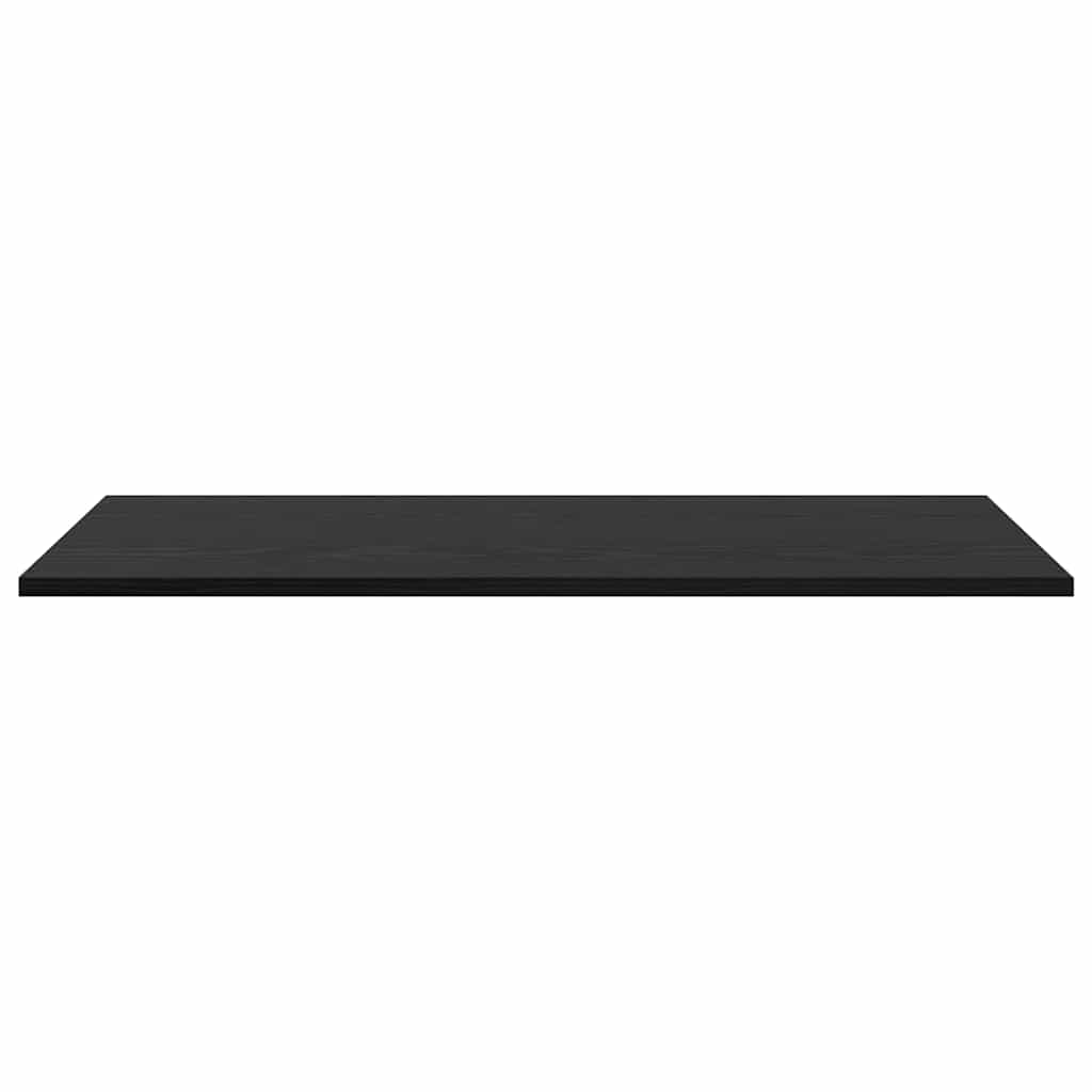 Bookshelf Board 4 pcs Black 80 x 40 x 1.5 cm Engineered wood