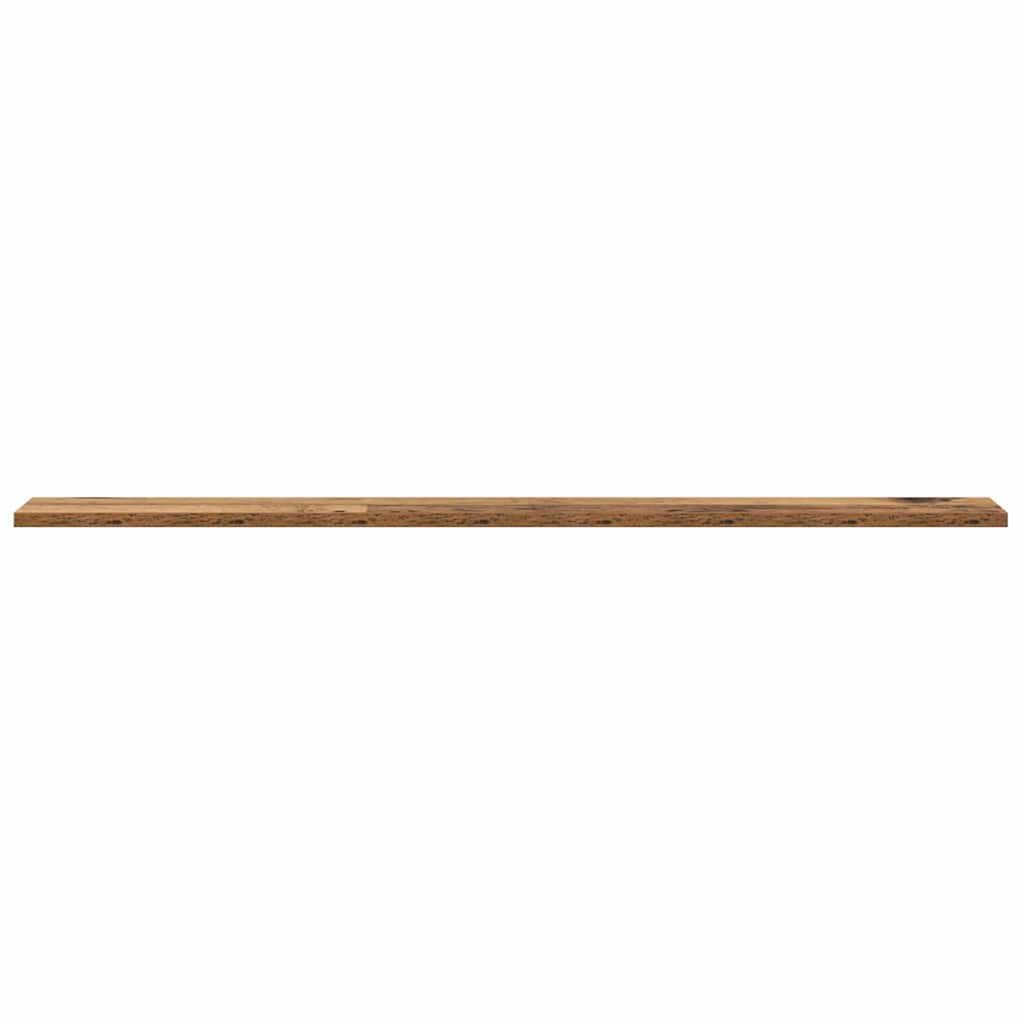 Bookshelf Board 4 pcs Brown 100 x 10 x 1.5 cm Engineered wood