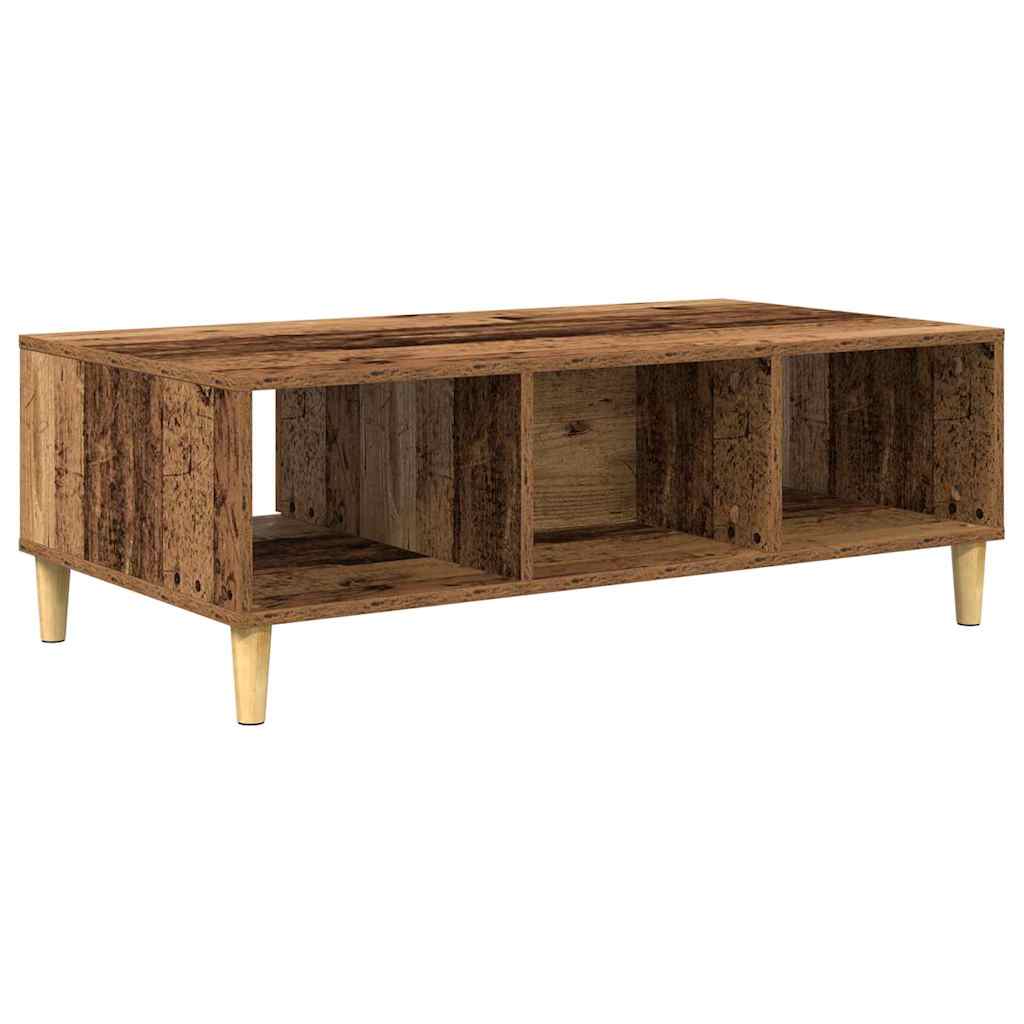 Coffee Table Old wood 103.5 x 60 x 35 cm Engineered wood
