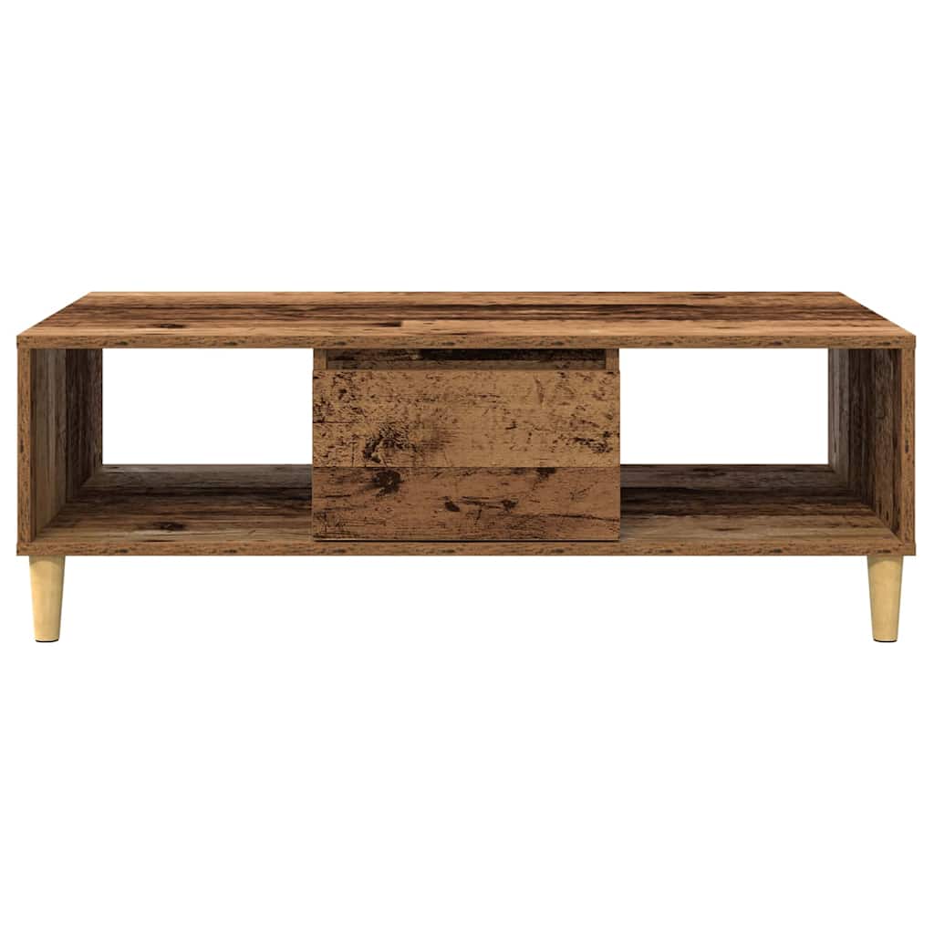 Coffee Table Old wood 103.5 x 60 x 35 cm Engineered wood