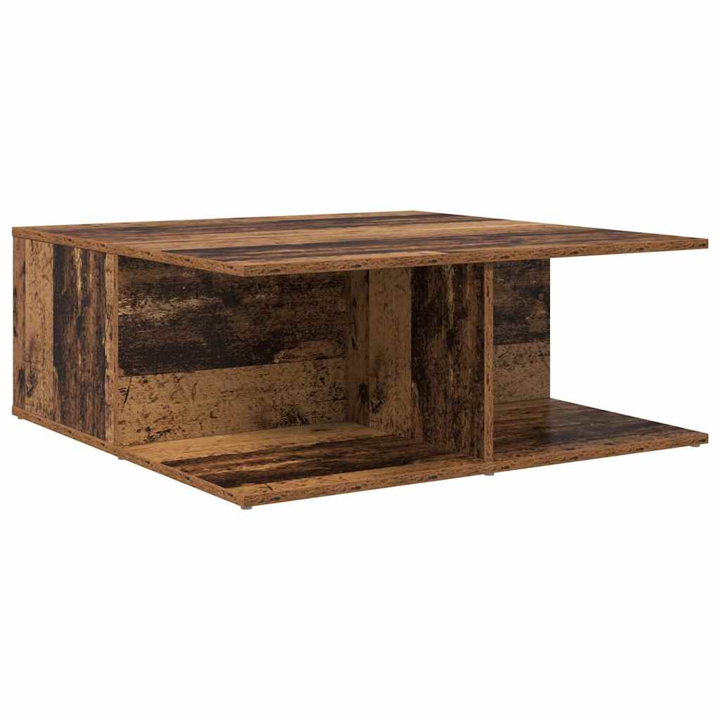 Coffee Table Old wood 80 x 80 x 31 cm Engineered wood