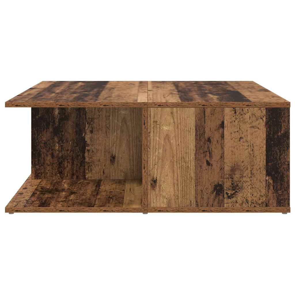 Coffee Table Old wood 80 x 80 x 31 cm Engineered wood
