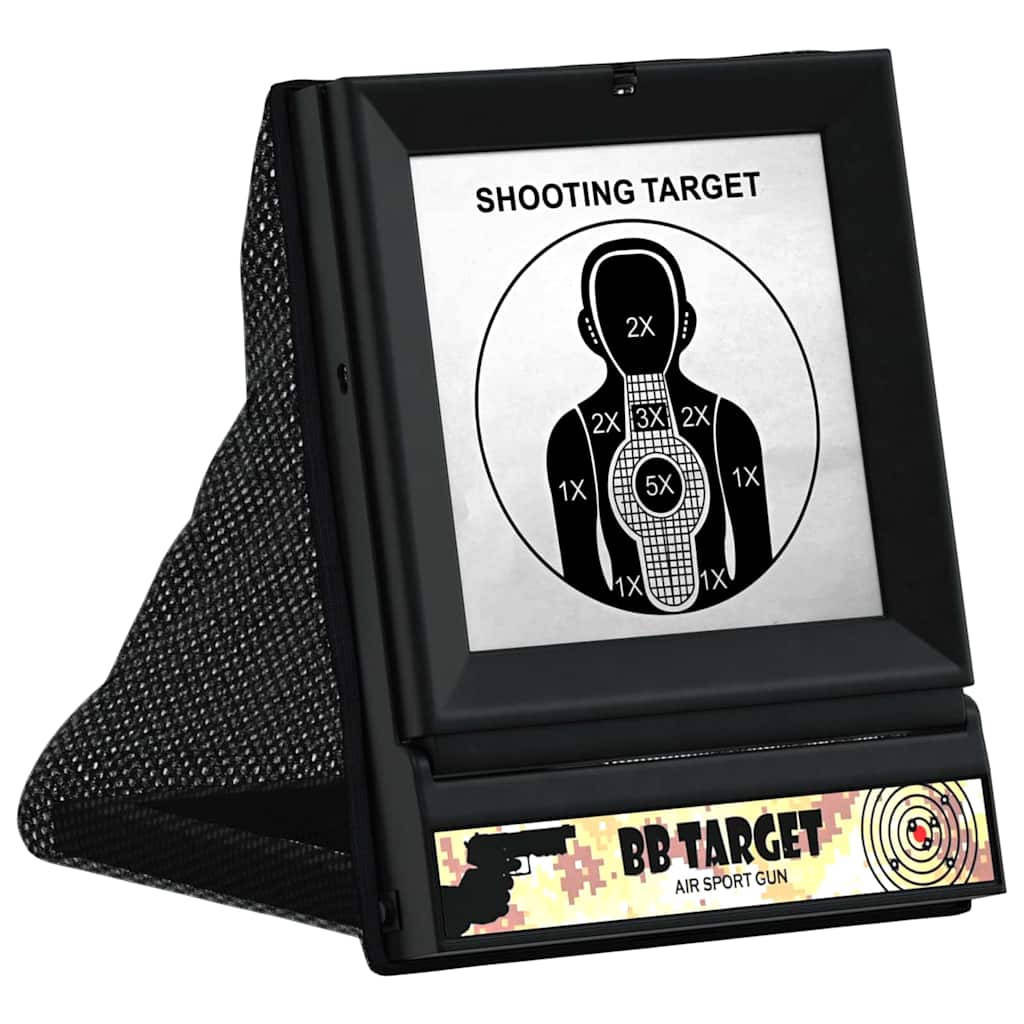 Airsoft Target Black 19 x 26 x 25 cm Plastic