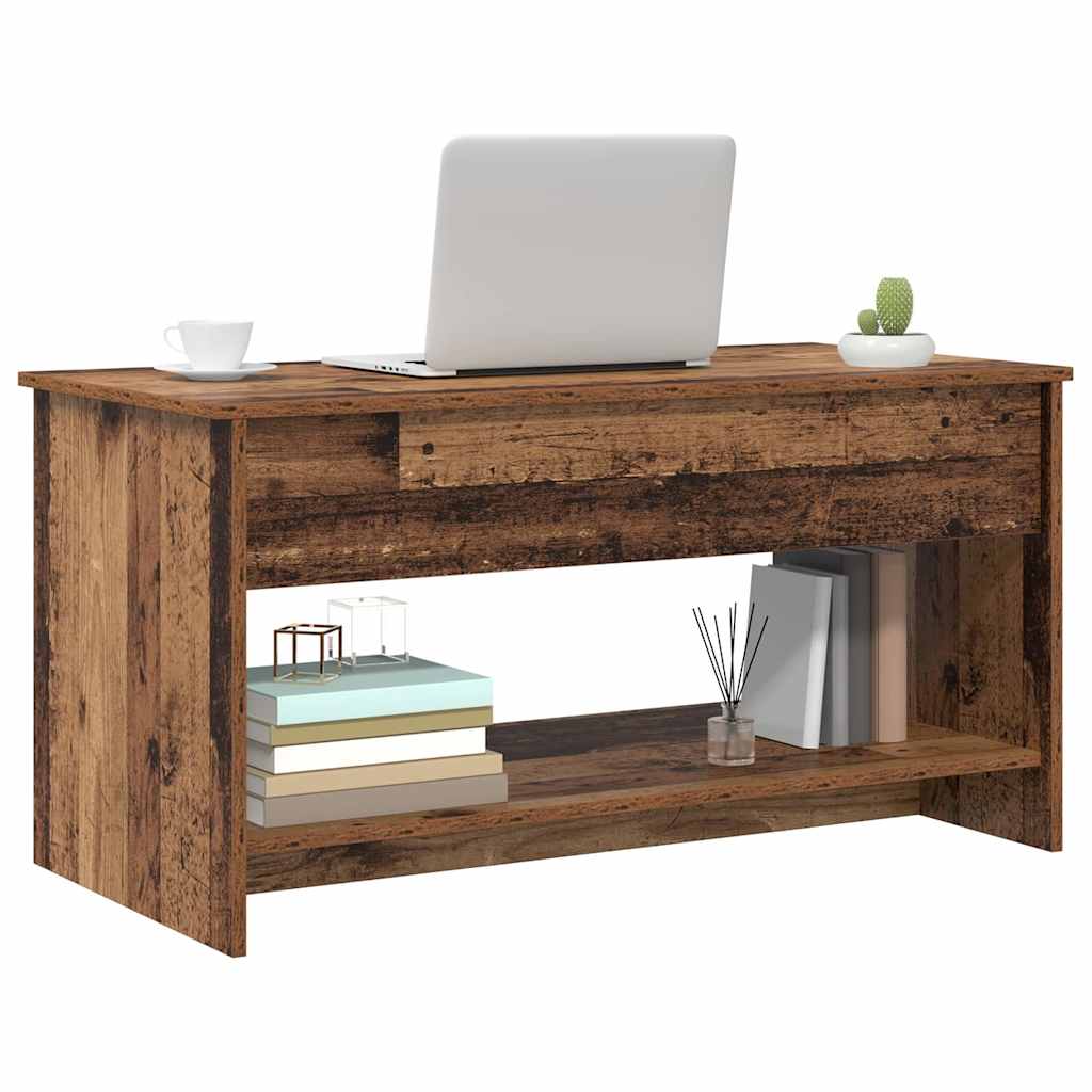 Coffee Table Old wood 102 x 50 x 52.5 cm Engineered wood