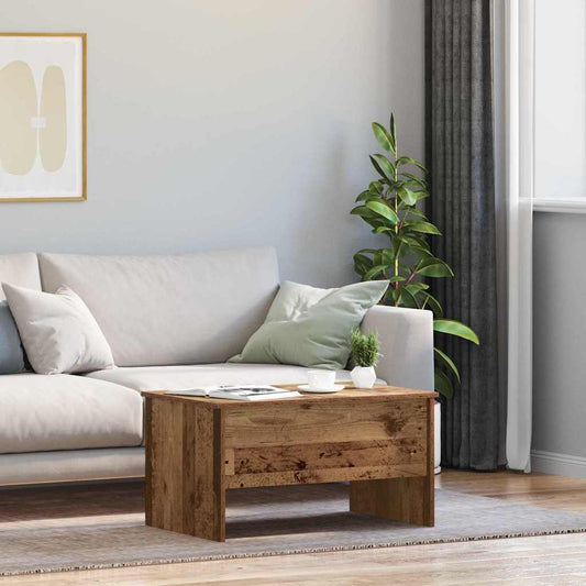 Coffee Table Old wood 80 x 50.5 x 42.5 cm Engineered wood