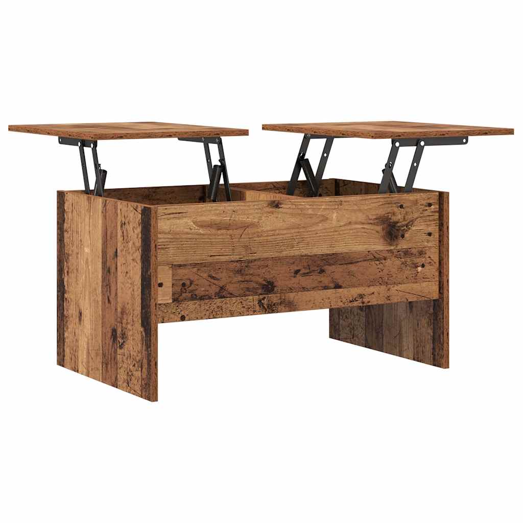 Coffee Table Old wood 80 x 50.5 x 42.5 cm Engineered wood