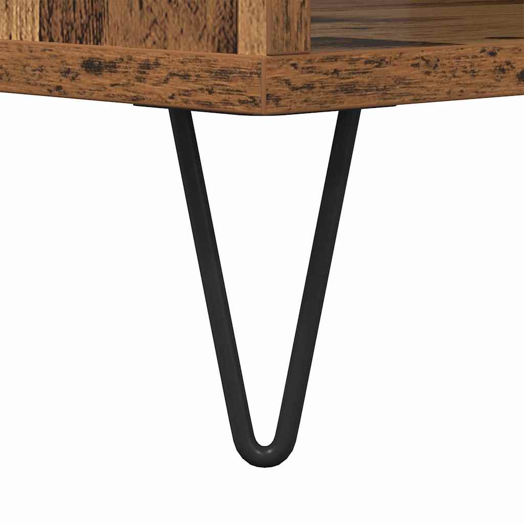 Coffee Table Old wood 60 x 50 x 40 cm Engineered wood