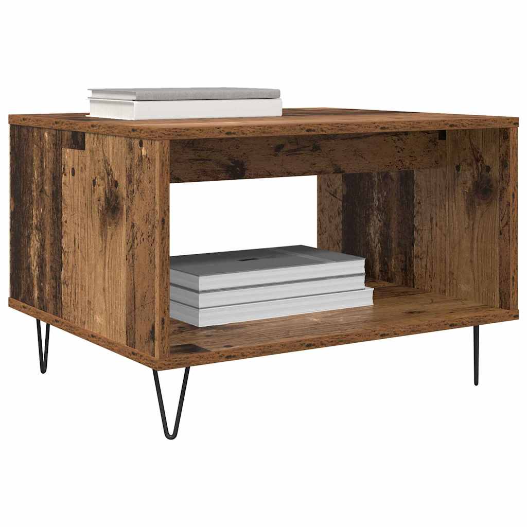 Coffee Table Old wood 60 x 50 x 40 cm Engineered wood