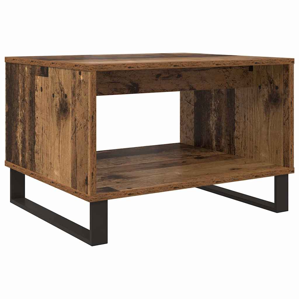 Coffee Table Old wood 60 x 50 x 40 cm Engineered wood