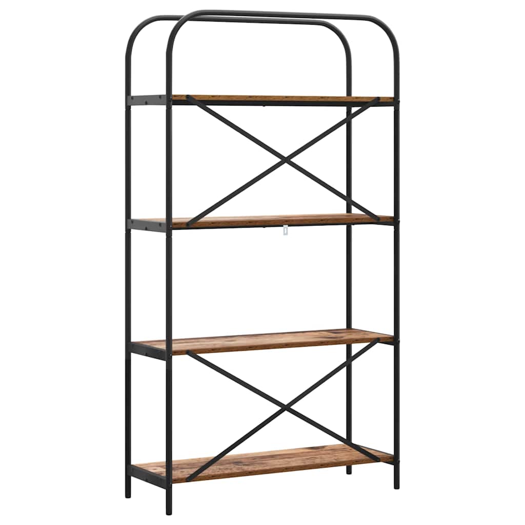 Bookshelf Old wood 80 x 30 x 146 cm Engineered wood