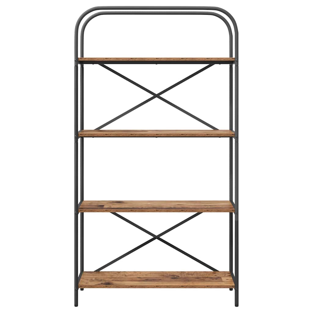 Bookshelf Old wood 80 x 30 x 146 cm Engineered wood
