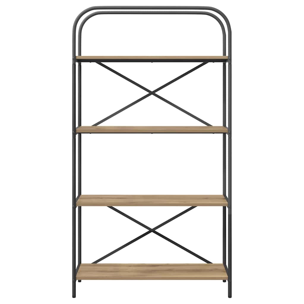 Bookshelf Artisan oak 80 x 30 x 146 cm Engineered wood