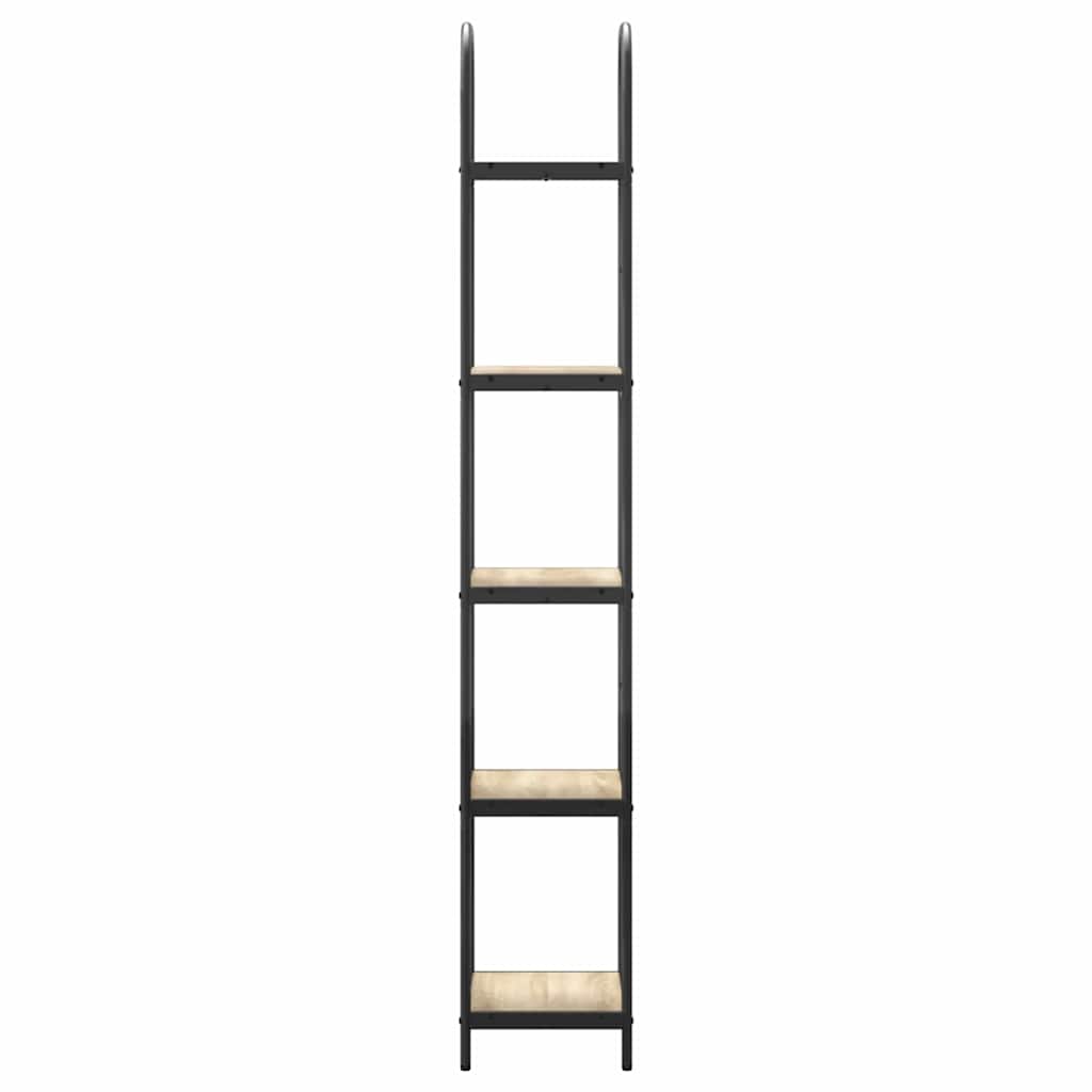 Bookshelf Sonoma oak 40 x 30 x 183 cm Engineered wood