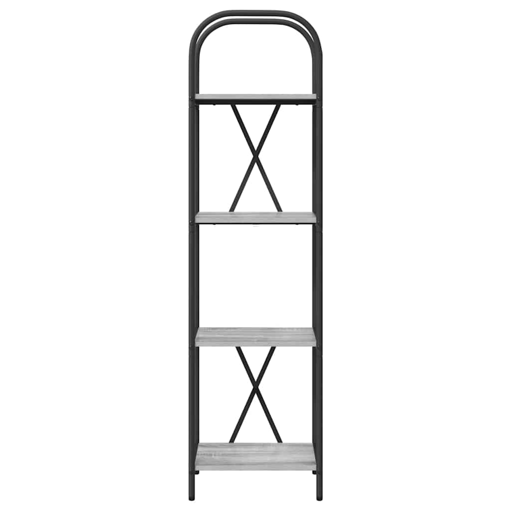 Bookshelf Grey sonoma 40 x 30 x 146 cm Engineered wood
