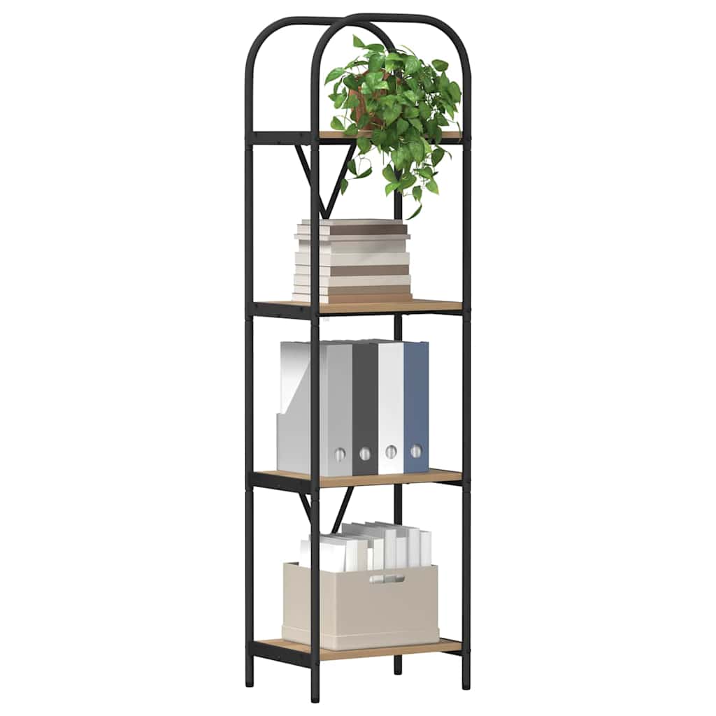Bookshelf Artisan oak 40 x 30 x 146 cm Engineered wood