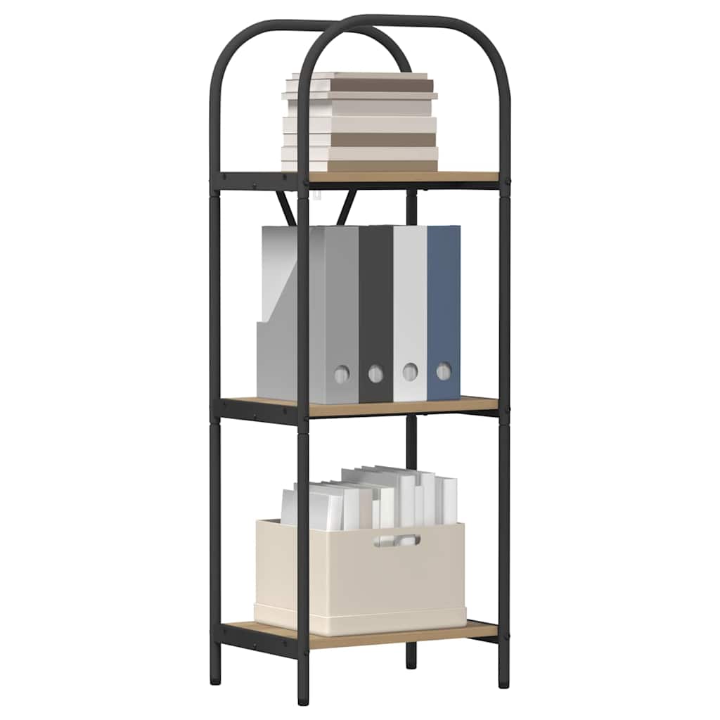 Bookshelf Artisan oak 40 x 30 x 109 cm Engineered wood