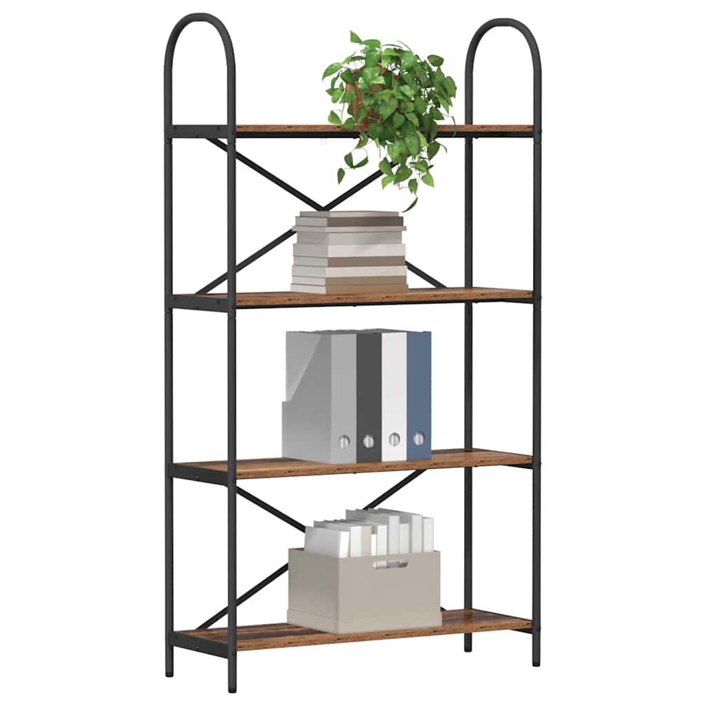 Bookshelf Old wood 80 x 30 x 146 cm Engineered wood
