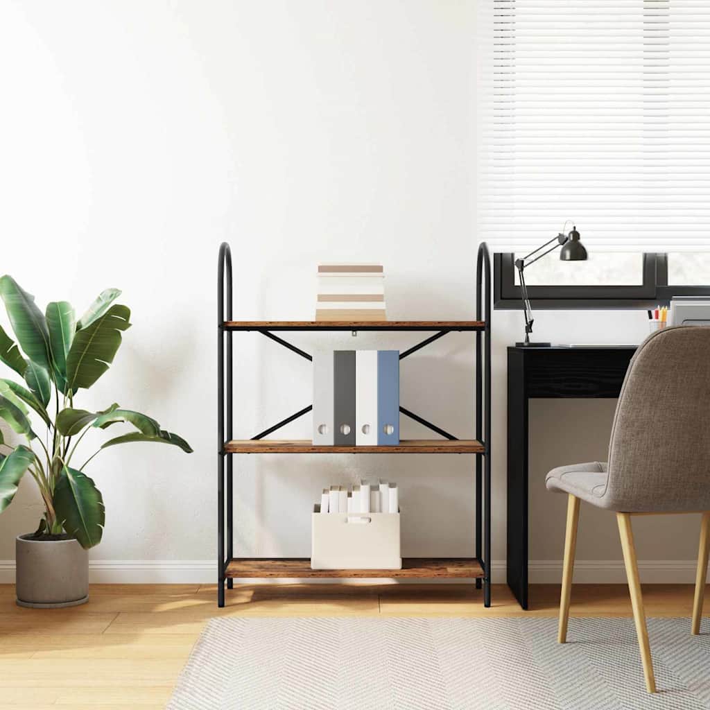 Bookshelf Old wood 80 x 30 x 109 cm Engineered wood